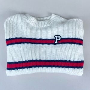 Victoria’s Secret Pink red and white sweater size L